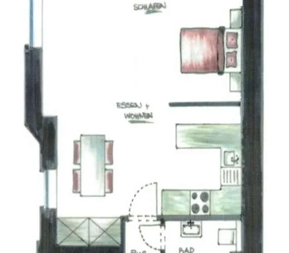 Apartamento Verkehrsguenstiges Fuer Messebesuche Düsseldorf